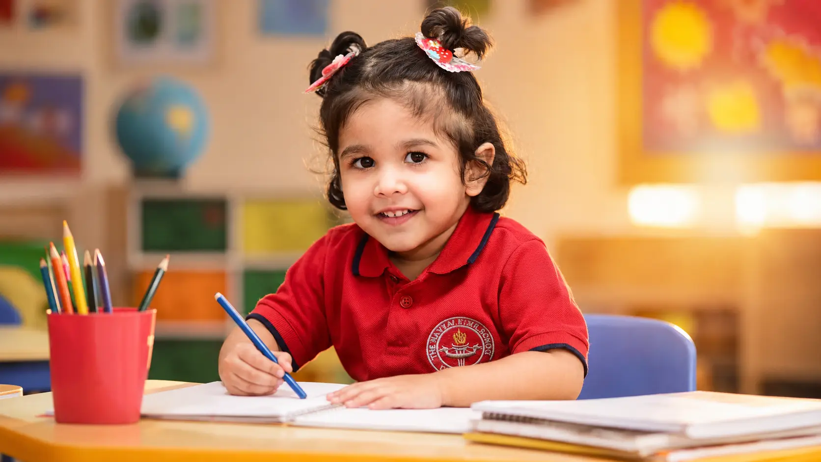 Students learning in classroom